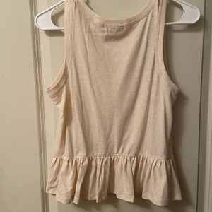 Cream blouse